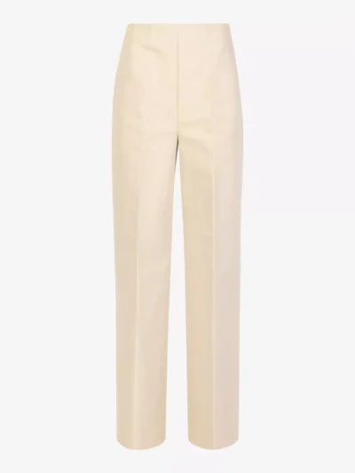 Róhe Róhe broeken 414-30161 Beige