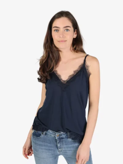Rosemunde Rosemunde tshirts & tops 4217 billie strap Blauw