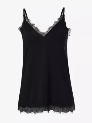 Rosemunde Rosemunde tshirts & tops 4217 billie strap Zwart