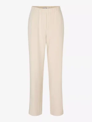 Samsoe Samsoe Samsoe Samsoe broeken Hoys straight pants Beige