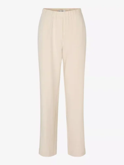 Samsoe Samsoe Samsoe Samsoe broeken Hoys straight pants Beige