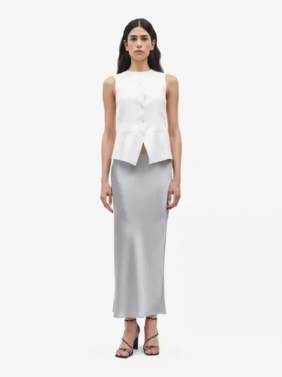 Samsoe Samsoe Samsoe Samsoe rokken Saagneta long skirt Beige