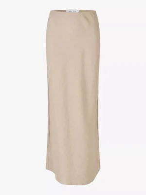 Samsoe Samsoe Samsoe Samsoe rokken Saagneta long skirt Beige