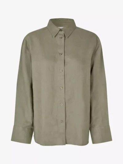 Samsoe Samsoe Samsoe Samsoe blouses & tunieken Sanot shirt 14329 Beige
