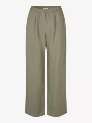 Samsoe Samsoe Samsoe Samsoe broeken Satove trousers 1432 Beige