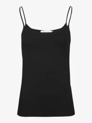 Samsoe Samsoe Samsoe Samsoe tshirts & tops Talla strap top 265 Zwart