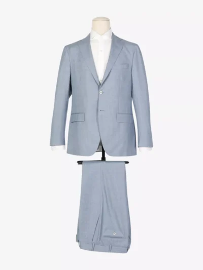 Scabal Scabal kostuums 754878 Blauw