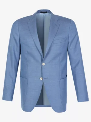Scabal Scabal colberts & overshirts 802968 Blauw