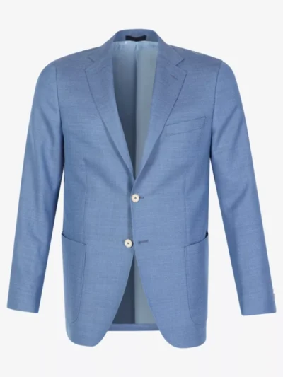 Scabal Scabal colberts & overshirts 802968 Blauw