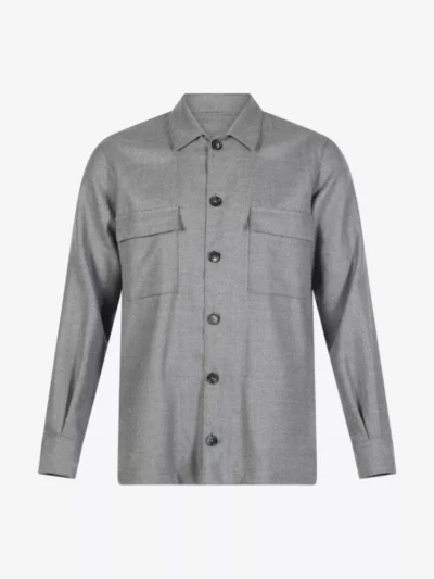 Scabal Scabal colberts & overshirts 803026 Grijs
