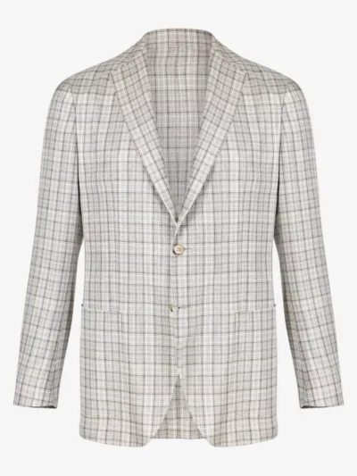 Scabal Scabal colberts & overshirts 853132 Beige