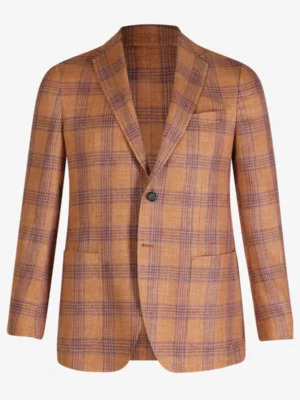 Scabal Scabal colberts & overshirts 853301 Oranje