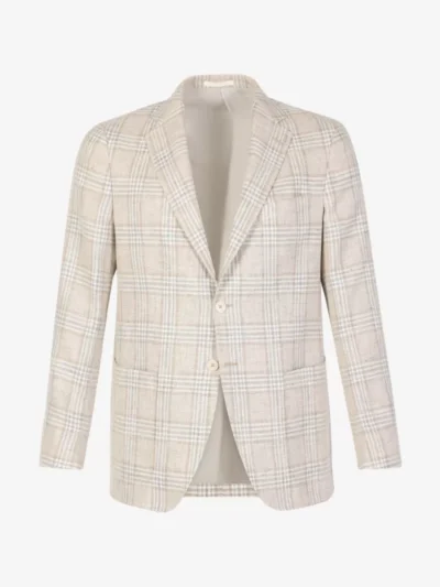 Scabal Scabal colberts & overshirts 853501 Beige