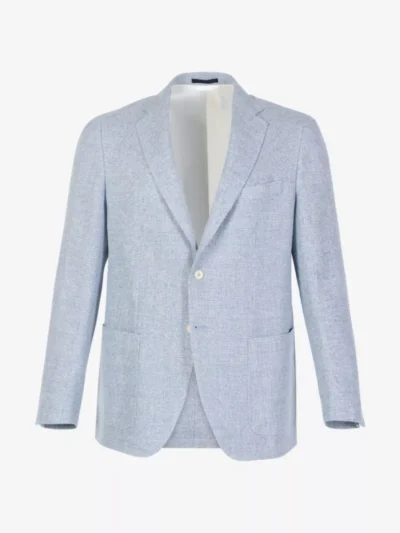 Scabal Scabal colberts & overshirts 853511 Blauw