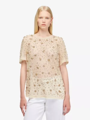Semi Couture Semi Couture blouses & tunieken Y5su02 Beige