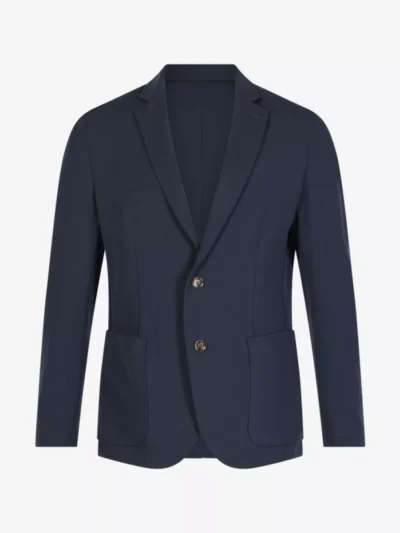 Seven Dials Seven Dials colberts & overshirts Aillard 127 Blauw