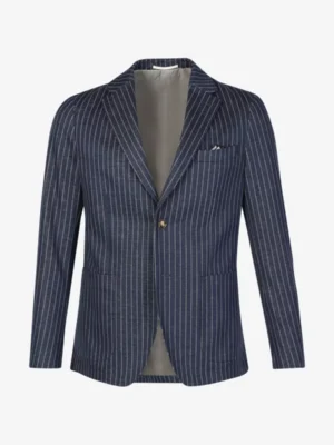 Seven Dials Seven Dials colberts & overshirts Blakely 038 Blauw