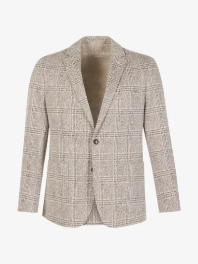 Seven Dials Seven Dials colberts & overshirts Brandley 117 Beige
