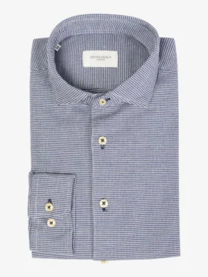 Seven Dials Seven Dials overhemden Damon 031 Blauw