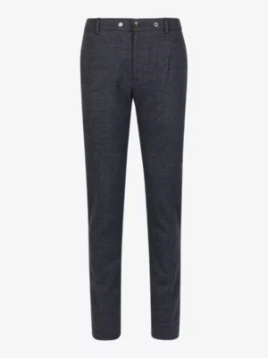 Seven Dials Seven Dials broeken Mayson 135 gr ruit Blauw