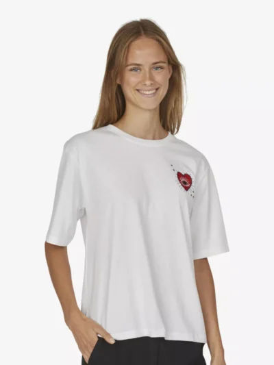 Sisters Point Sisters Point tshirts & tops 18061 heda-loose.ss5 Wit