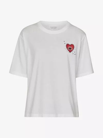Sisters Point Sisters Point tshirts & tops 18061 heda-loose.ss5 Wit