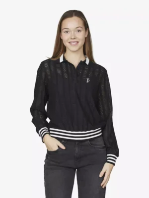 Sisters Point Sisters Point tshirts & tops 18456 eina-polo Zwart