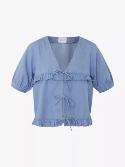 Sisters Point Sisters Point blouses & tunieken 18481 inusa-tie Blauw