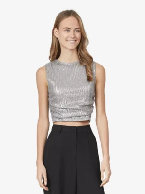 Sisters Point Sisters Point tshirts & tops Esme-top2 Zilver