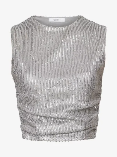 Sisters Point Sisters Point tshirts & tops Esme-top2 Zilver
