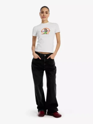 Stieglitz Stieglitz tshirts & tops Aimee shortsleeve to Wit