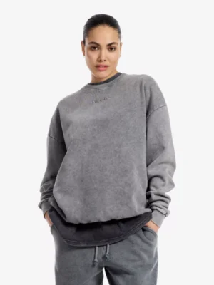 Stieglitz Stieglitz truien & vesten Basic worn out sweat Grijs