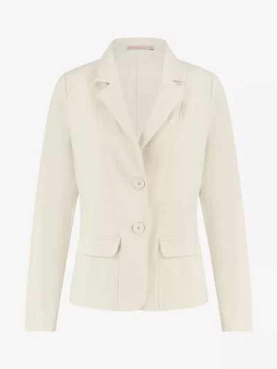 Studio Anneloes Studio Anneloes blazers 03785 bright bonded Wit