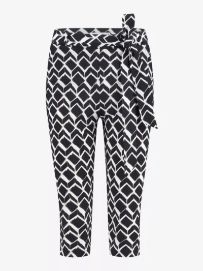 Studio Anneloes Studio Anneloes broeken 11380 hanna capri Zwart