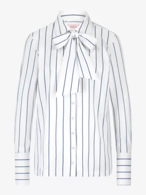 Studio Anneloes Studio Anneloes blouses & tunieken 12528 nena pinstripe Blauw