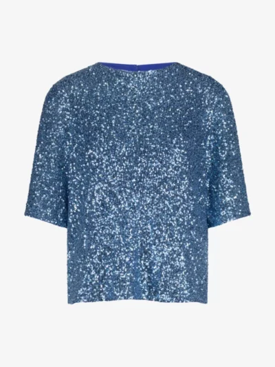 Studio Anneloes Studio Anneloes blouses & tunieken 12695 princess sequi Blauw