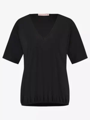 Studio Anneloes Studio Anneloes tshirts & tops 94755 vicky shirt Zwart