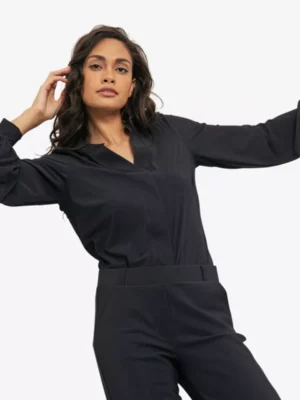 Studio Anneloes Studio Anneloes blouses & tunieken 94765 moon blouse Blauw