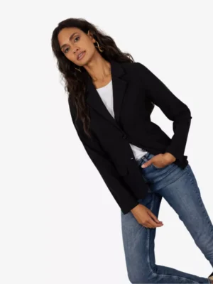 Studio Anneloes Studio Anneloes blazers 94780 bright bondede Zwart