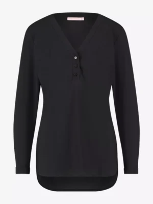 Studio Anneloes Studio Anneloes blouses & tunieken Evi basic 94734 Zwart
