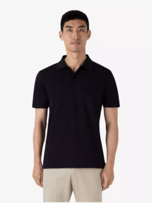 Sunspel Sunspel polo & tshirt Mpol1026 Blauw