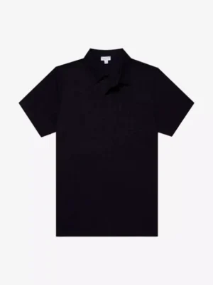Sunspel Sunspel polo & tshirt Mpol1026 Blauw