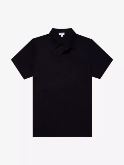 Sunspel Sunspel polo & tshirt Mpol1026 Blauw