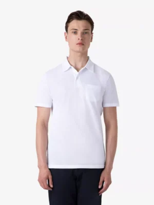 Sunspel Sunspel polo & tshirt Mpol1026 Wit