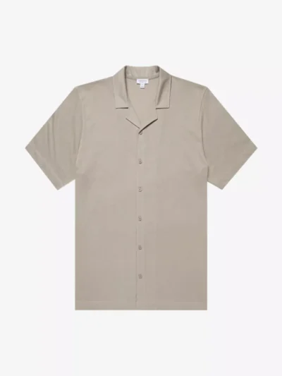 Sunspel Sunspel polo & tshirt Msht2046 Beige