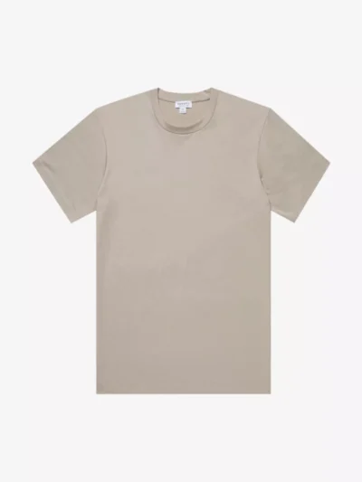 Sunspel Sunspel polo & tshirt Mtsh0007s Beige
