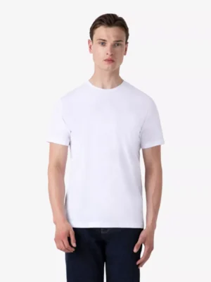 Sunspel Sunspel polo & tshirt Mtsh0007s Wit