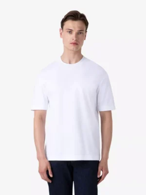 Sunspel Sunspel polo & tshirt Mtsh0181 Wit