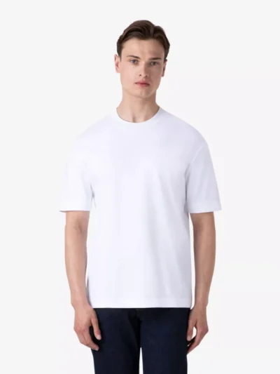 Sunspel Sunspel polo & tshirt Mtsh0181 Wit