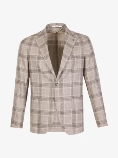Tagliatore Tagliatore colberts & overshirts C90021 Grijs